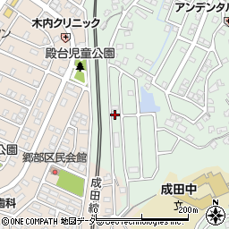 千葉県成田市土屋1915周辺の地図