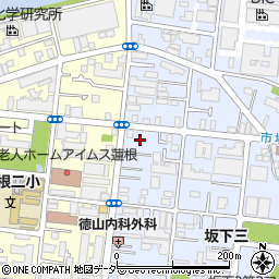 大塚寝具店周辺の地図