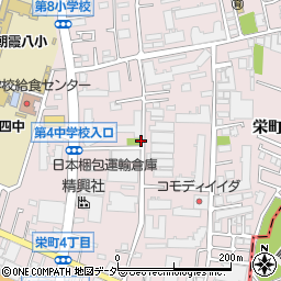 埼玉県朝霞市栄町周辺の地図