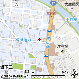株式会社中屋英次郎商店周辺の地図