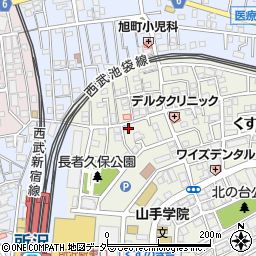 埼玉県所沢市くすのき台1丁目7-1周辺の地図