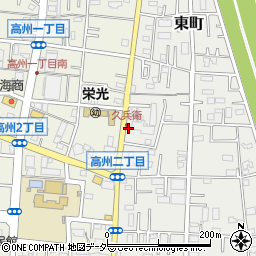 埼玉県三郷市東町170周辺の地図
