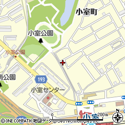 千葉県船橋市小室町5376周辺の地図