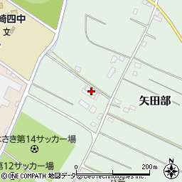 茨城県神栖市矢田部8822周辺の地図