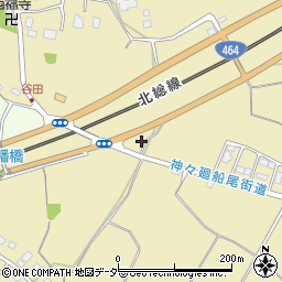 千葉県白井市谷田815周辺の地図