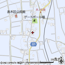 長野県伊那市西春近表木6457周辺の地図