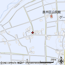 長野県伊那市西春近表木6988-1周辺の地図