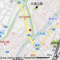 千葉県松戸市古ケ崎858周辺の地図