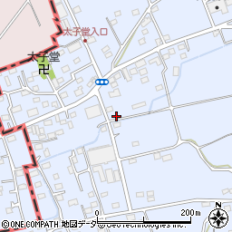 埼玉県入間市宮寺1803-1周辺の地図