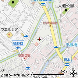千葉県松戸市古ケ崎102周辺の地図