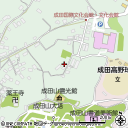 千葉県成田市土屋246周辺の地図