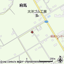 千葉県香取市府馬周辺の地図