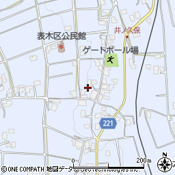 長野県伊那市西春近表木6942-1周辺の地図