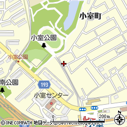 千葉県船橋市小室町5345周辺の地図