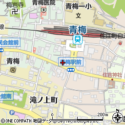 東京都青梅市本町126周辺の地図