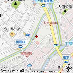 千葉県松戸市古ケ崎98周辺の地図