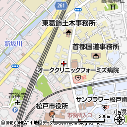 松戸インペリアル周辺の地図