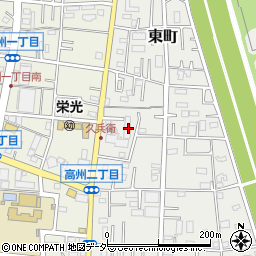 埼玉県三郷市東町159周辺の地図