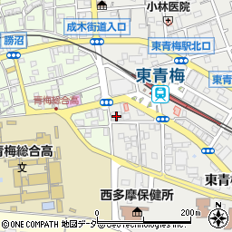 東京都青梅市東青梅1丁目4-15周辺の地図