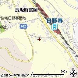 山梨県北杜市長坂町富岡3202-6周辺の地図