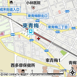 東京都青梅市東青梅1丁目9-10周辺の地図