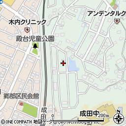 千葉県成田市土屋1929周辺の地図