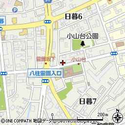 千葉県松戸市日暮6丁目173周辺の地図