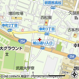埼玉県朝霞市幸町2丁目5周辺の地図
