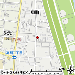 埼玉県三郷市東町150周辺の地図