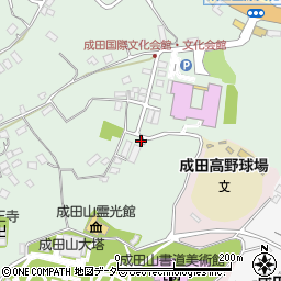 千葉県成田市土屋268周辺の地図