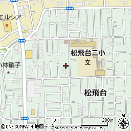 千葉県松戸市松飛台82周辺の地図