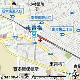 東京都青梅市東青梅1丁目9-8周辺の地図