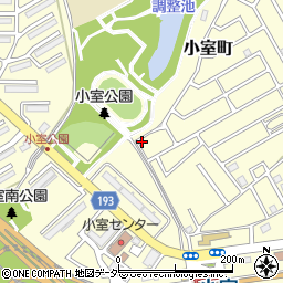 千葉県船橋市小室町5346-2周辺の地図