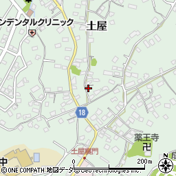 千葉県成田市土屋827周辺の地図