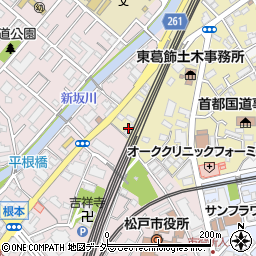 ＳＩＲＯ松戸周辺の地図
