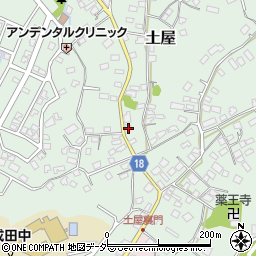 千葉県成田市土屋850周辺の地図