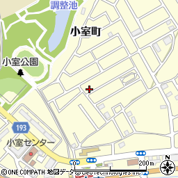 千葉県船橋市小室町5423周辺の地図