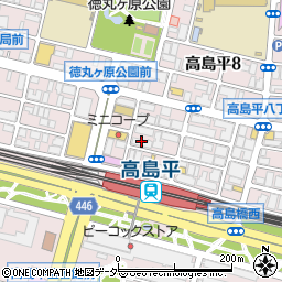TAKEGUSHI周辺の地図