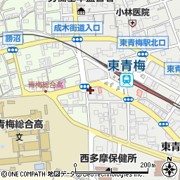 東京都青梅市東青梅1丁目4-1周辺の地図