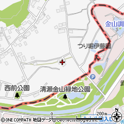 埼玉県所沢市本郷813周辺の地図