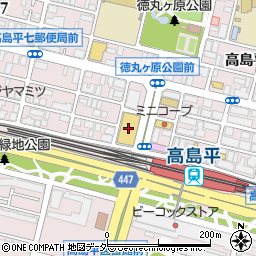 モビリティ東京　高島平店周辺の地図