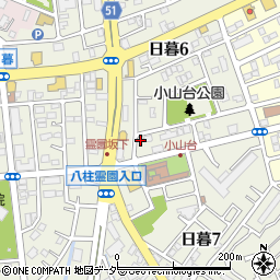 千葉県松戸市日暮6丁目171周辺の地図