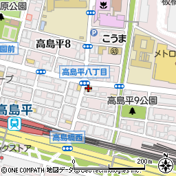 なか卯高島平店周辺の地図