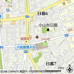 千葉県松戸市日暮6丁目170周辺の地図