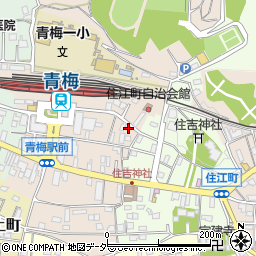 東京都青梅市本町154周辺の地図