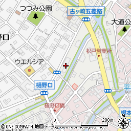 千葉県松戸市古ケ崎90周辺の地図
