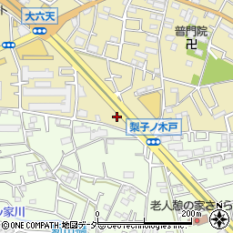埼玉県所沢市小手指台1-6周辺の地図