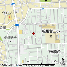 千葉県松戸市松飛台64-20周辺の地図