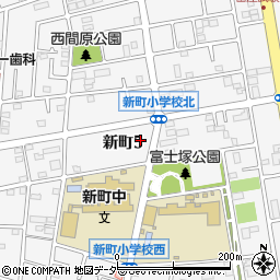 東京都青梅市新町5丁目周辺の地図
