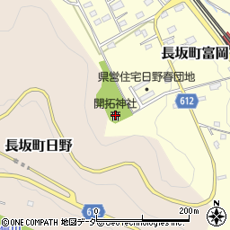 開拓神社周辺の地図